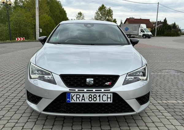 Seat Leon cena 81900 przebieg: 80000, rok produkcji 2015 z Kraków małe 631